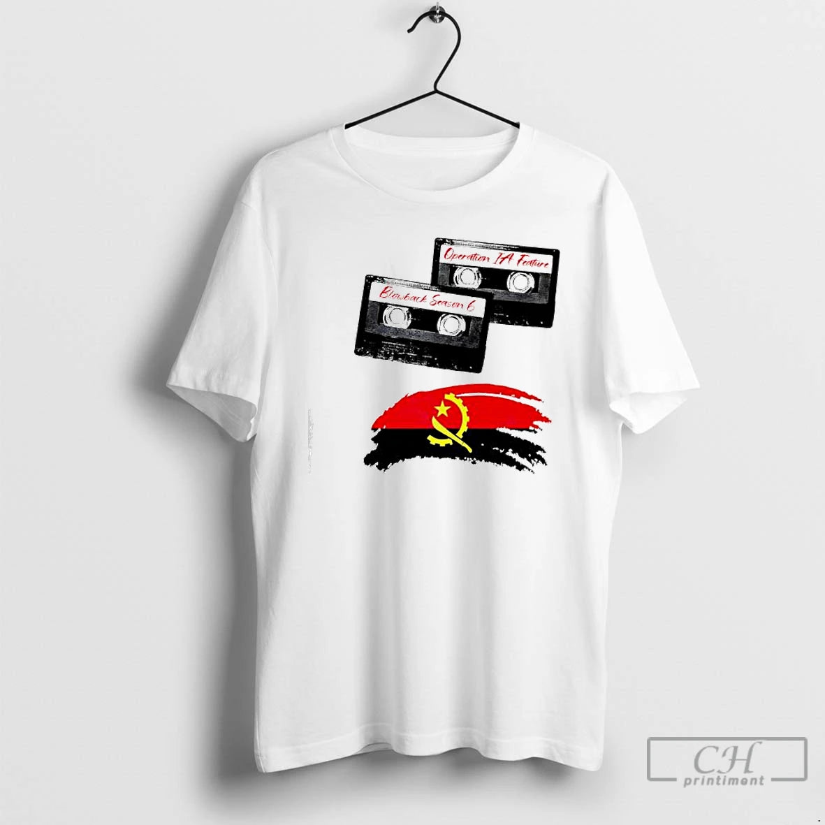 Classic Blowback Season 6 Podcast Operation Ia Feature Angola Flag T-Shirts, Hoodie, Sweatshirt | InkRitualCo.com