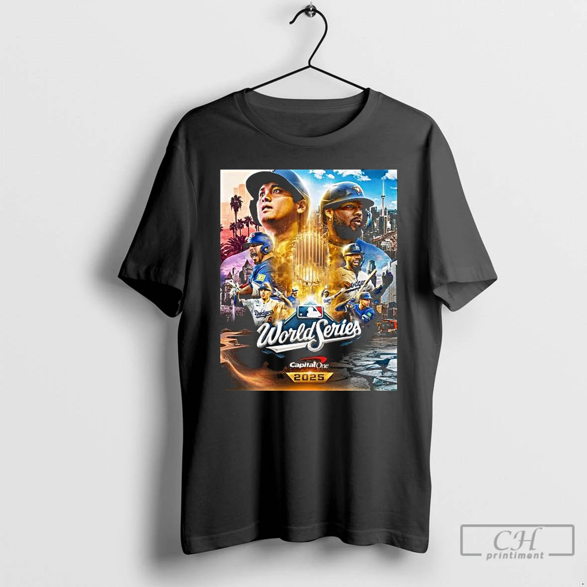 Classic Blue Jays Vs Dodgers World Series Capital One 2025 T Shirts Hoodie, Sweatshirt | InkRitualCo.com