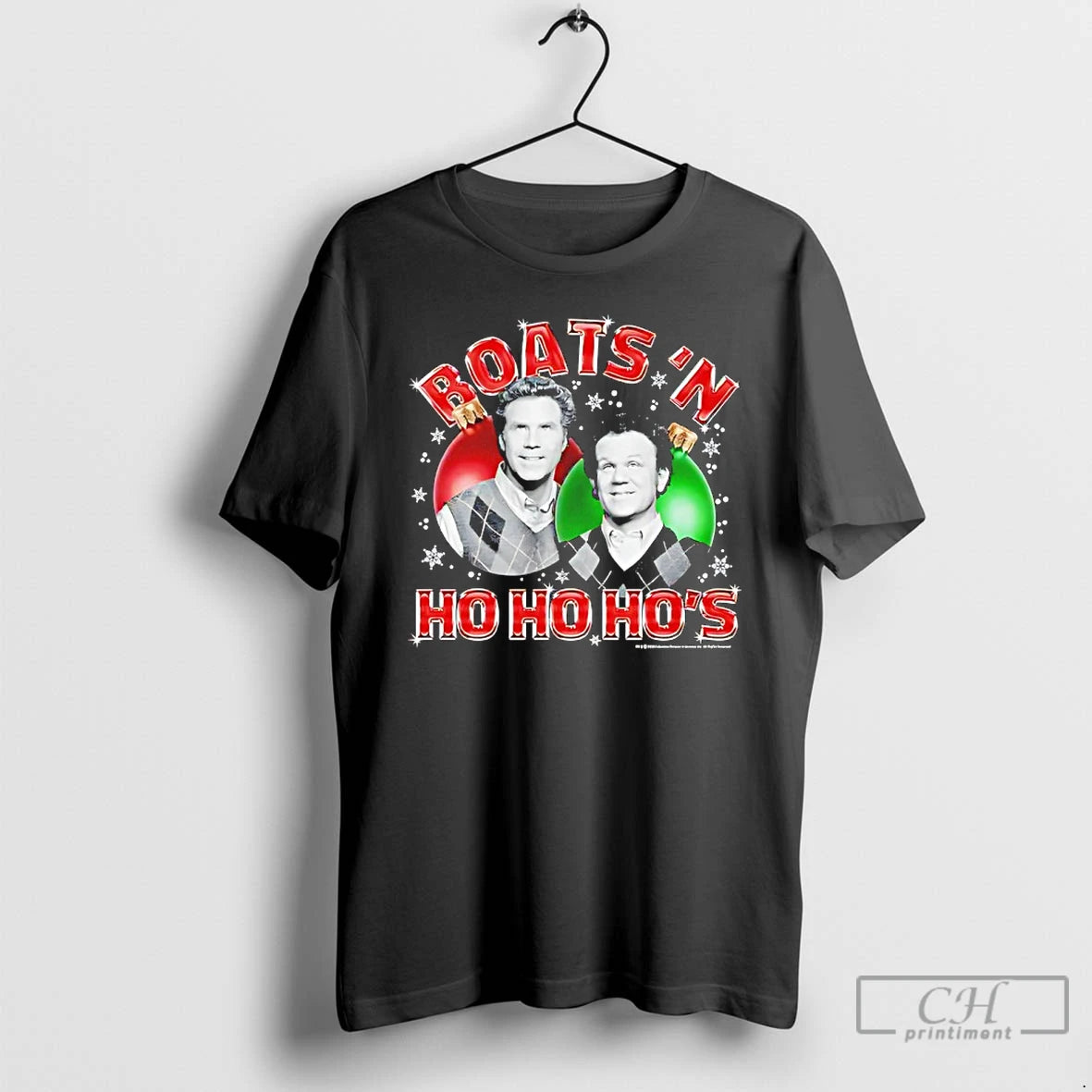 Classic Boats N Ho Ho Hos Christmas Ornaments Step Brothers T-Shirts, Hoodie, Sweatshirt | InkRitualCo.com