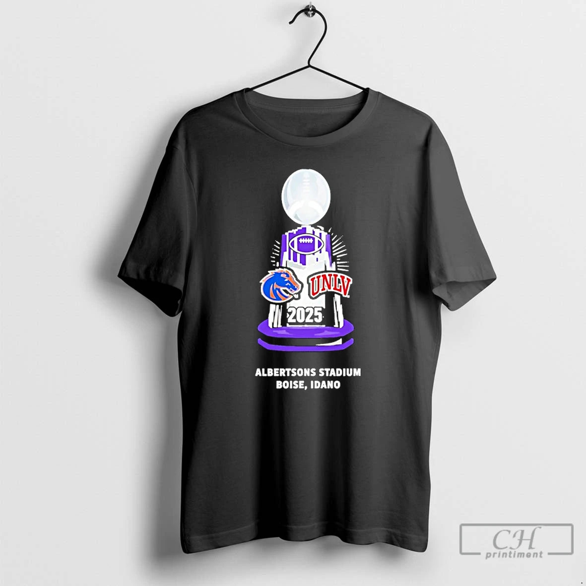 Classic Boise State Vs Unlv 2025 Mountain West Championship Mens Trophy T-Shirts, Hoodie, Sweatshirt | InkRitualCo.com