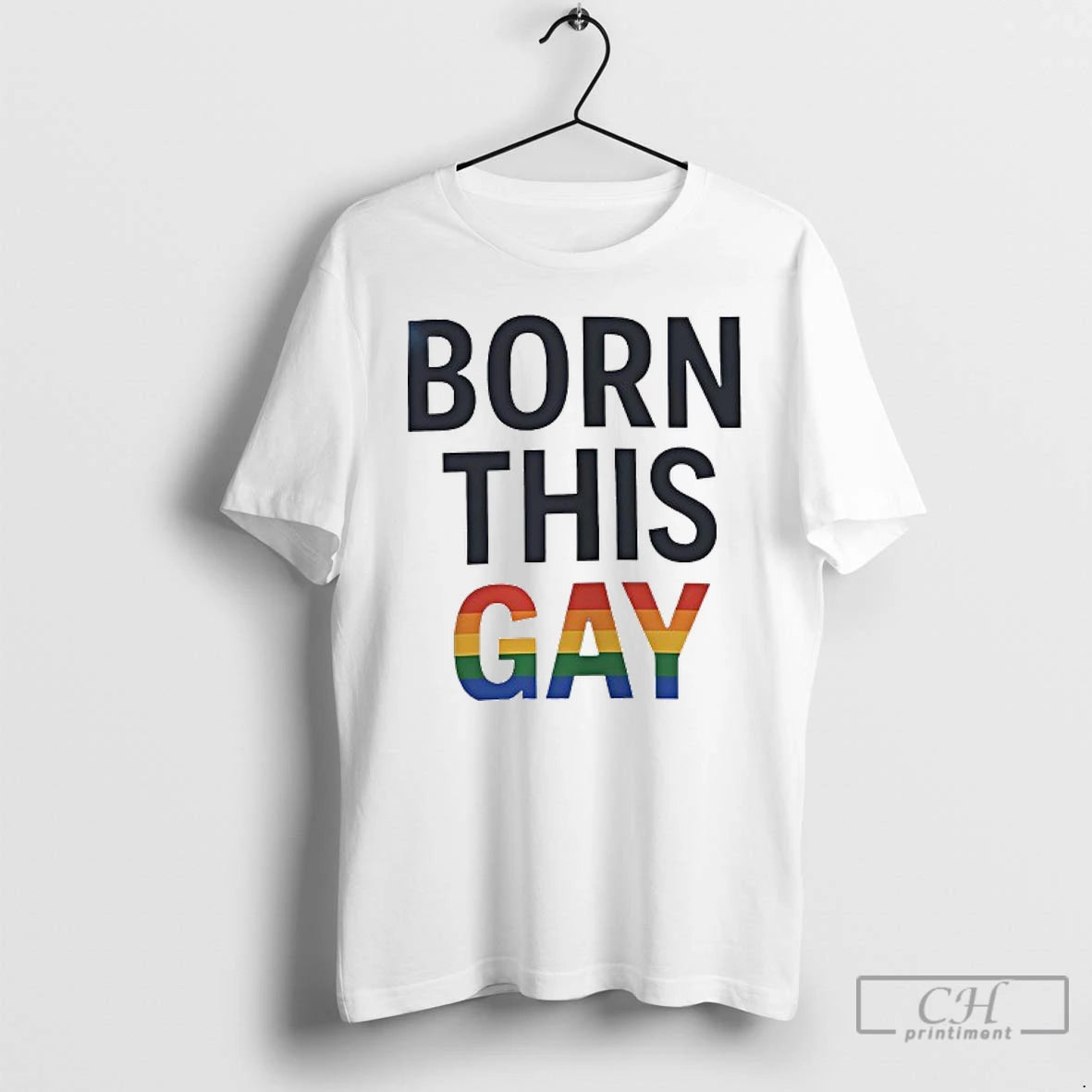 Classic Born This Gay Pride T Shirts Hoodie, Sweatshirt | InkRitualCo.com