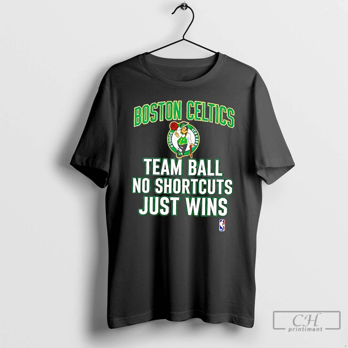 Classic Boston Celtics Team Ball No Shortcuts Just Wins T-Shirts, Hoodie, Sweatshirt | InkRitualCo.com