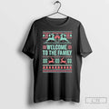 Classic Brett Eldredge Wearing Welcome To The Family Christmas Ugly T-Shirts, Hoodie, Sweatshirt | InkRitualCo.com