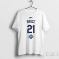 Classic Bruce 21 Back To Back Champs World Champions T-Shirts, Hoodie, Sweatshirt | InkRitualCo.com
