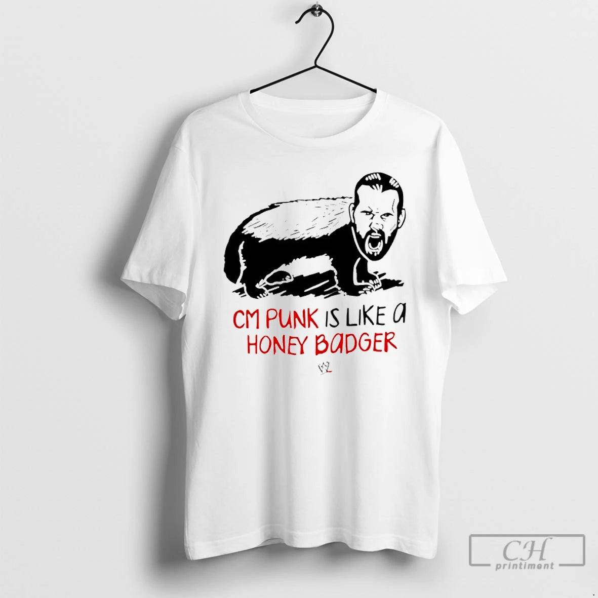 Classic Cm Punk Is Like A Honey Badger T-Shirts, Hoodie, Sweatshirt | InkRitualCo.com