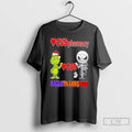 Classic Cvspharmacy X Grinch And Jack Skellington Friends Fist Bump Happy Hallothanksmas T Shirts Hoodie, Sweatshirt