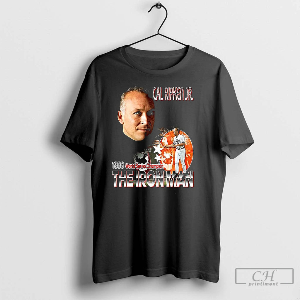 Classic Cal Ripken Jr 1983 World Series Champion The Iron Man T Shirts Hoodie, Sweatshirt | InkRitualCo.com
