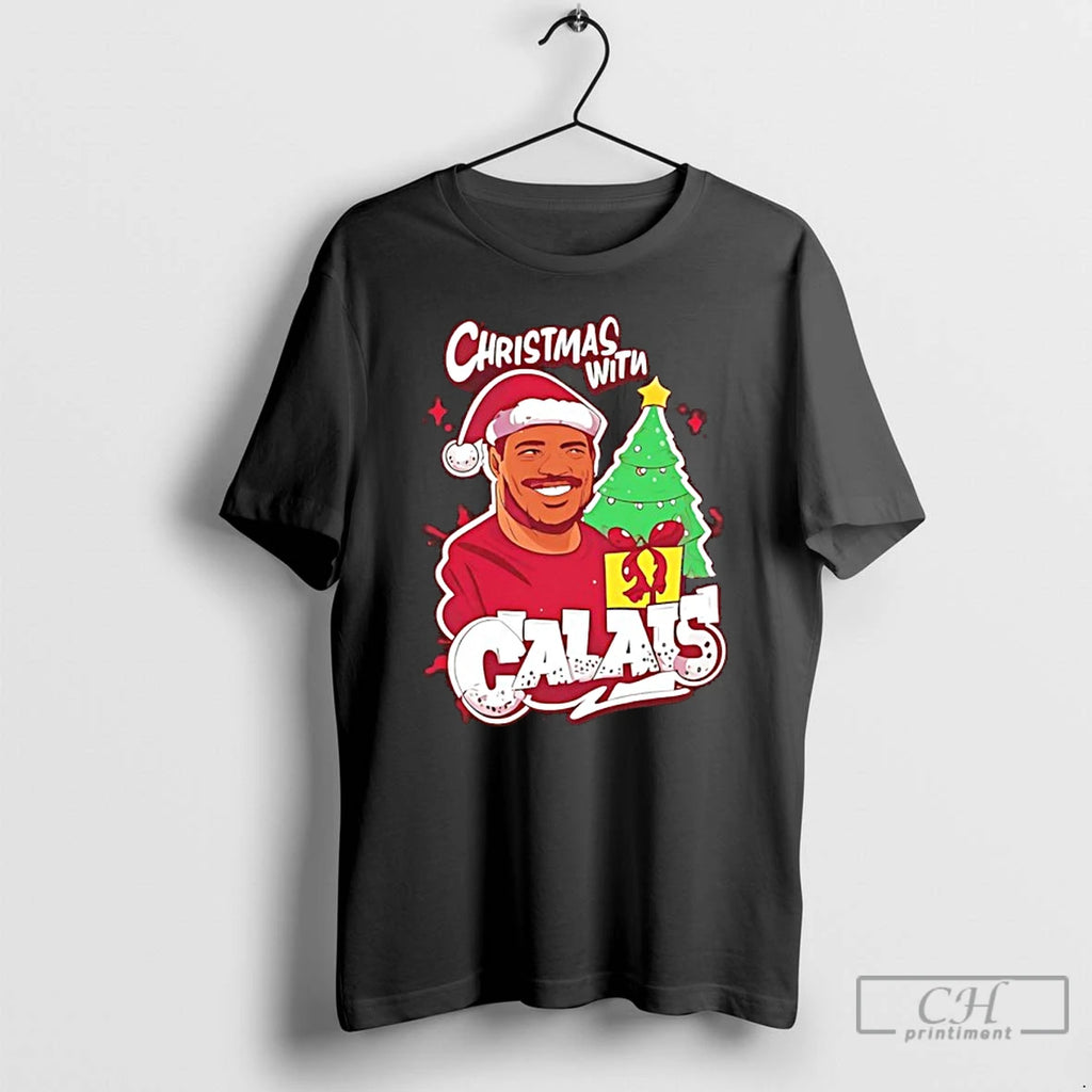 Classic Calais Campbell Christmas With Calais T-Shirts, Hoodie, Sweatshirt | InkRitualCo.com