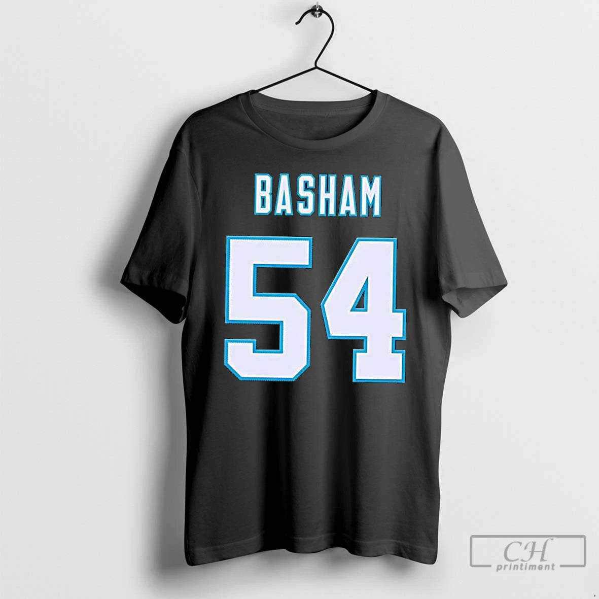 Classic Carolina Panthers Edge Boogie Basham Number 54 T-Shirts, Hoodie, Sweatshirt | InkRitualCo.com