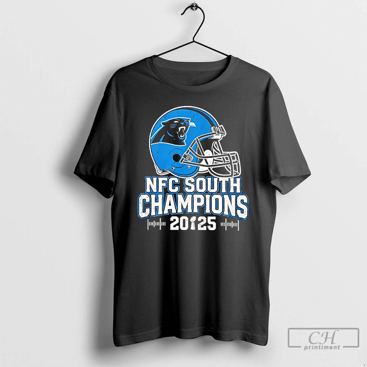 Classic Carolina Panthers Nfc South 2025 Champions Helmet T-Shirts, Hoodie, Sweatshirt | InkRitualCo.com