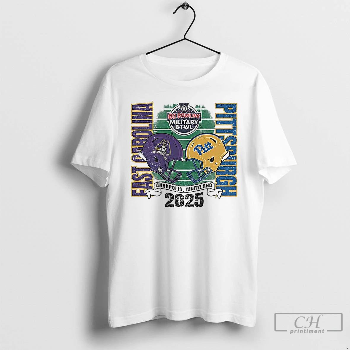Classic Carolina Pirates Vs Pitt Panthers 2025 Military Bowl T-Shirts, Hoodie, Sweatshirt | InkRitualCo.com