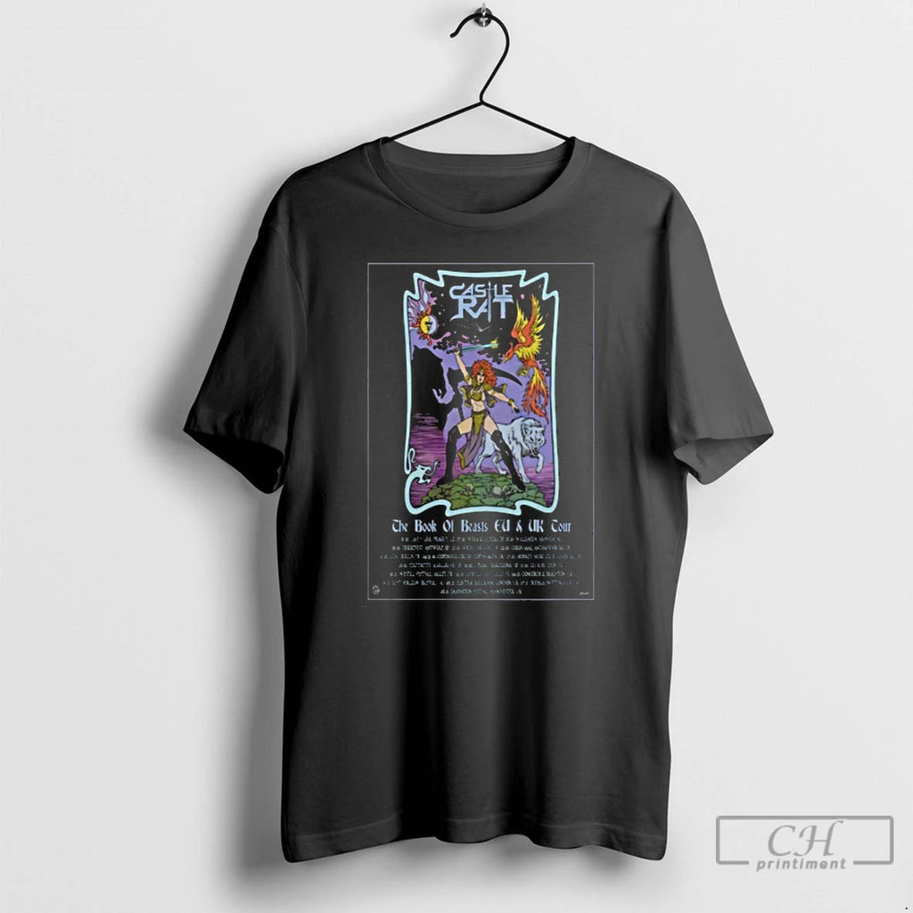 Classic Castle Rat The Book Of Beasts 2025 Eu Uk Tour T Shirts Hoodie, Sweatshirt | InkRitualCo.com