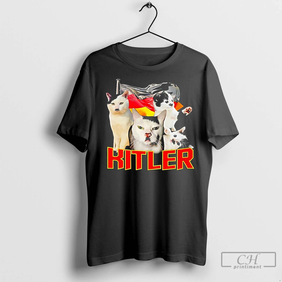 Classic Cat Adolf Hitler Kitler T-Shirts, Hoodie, Sweatshirt | InkRitualCo.com