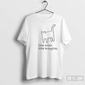 Classic Cats Little Brain Little Thoughts Graphic T-Shirts, Hoodie, Sweatshirt | InkRitualCo.com