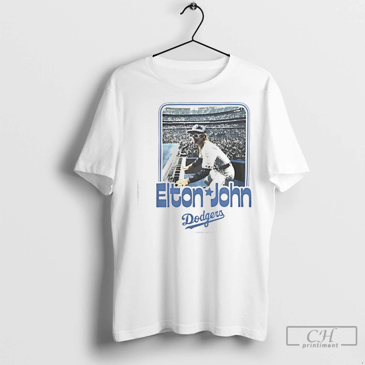 Classic Center Field Elton John X Dodger Stadium Duke T-Shirts, Hoodie, Sweatshirt | InkRitualCo.com