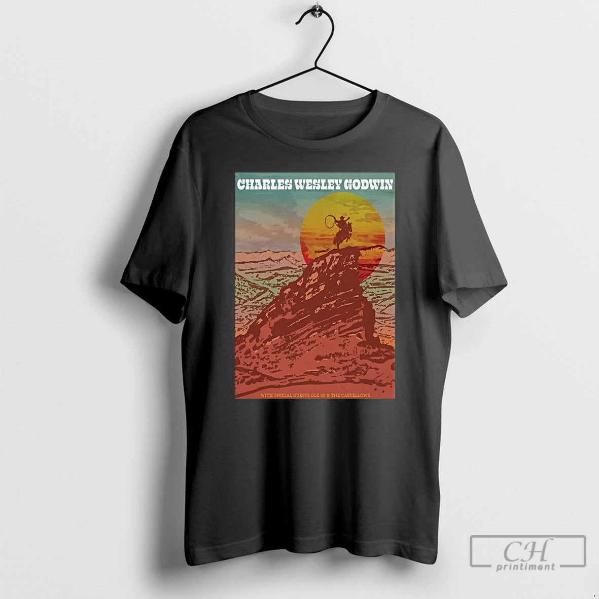 Classic Charles Wesley Godwin Oct 15 2025 Red Rocks Amphitheatre In Morrison Co T Shirts Hoodie, Sweatshirt | InkRitualCo.com