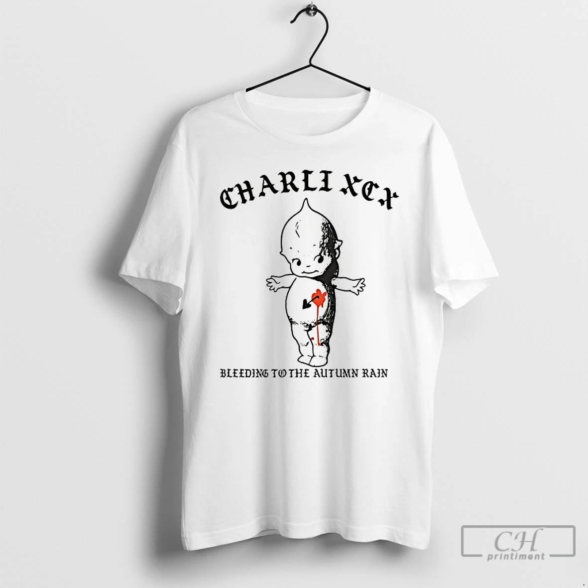 Classic Charli Xcx Bleeding To The Autumn Rain T-Shirts, Hoodie, Sweatshirt | InkRitualCo.com