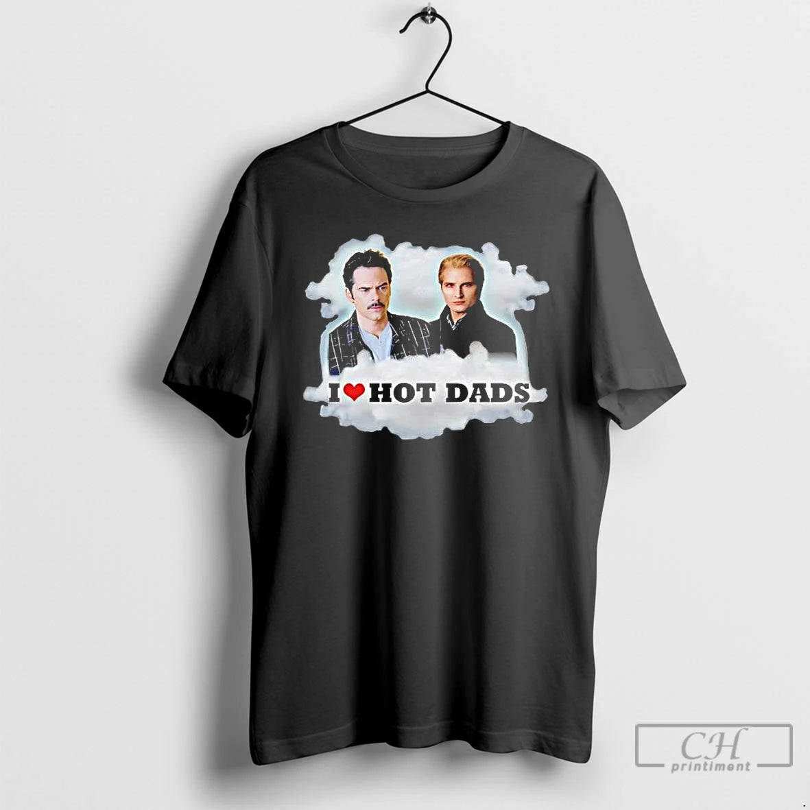 Classic Charlie Swan Carlisle Cullen I Love Hot Dads T-Shirts, Hoodie, Sweatshirt | InkRitualCo.com