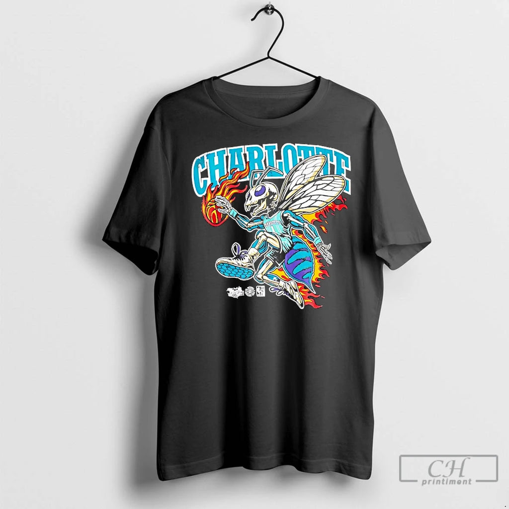 Classic Charlotte Hornets On Fire T-Shirts, Hoodie, Sweatshirt | InkRitualCo.com