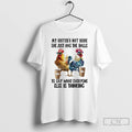 Classic Chicken Coffee My Sister Not Rude She Just Has The Balls To Say What T-Shirts, Hoodie, Sweatshirt | InkRitualCo.com