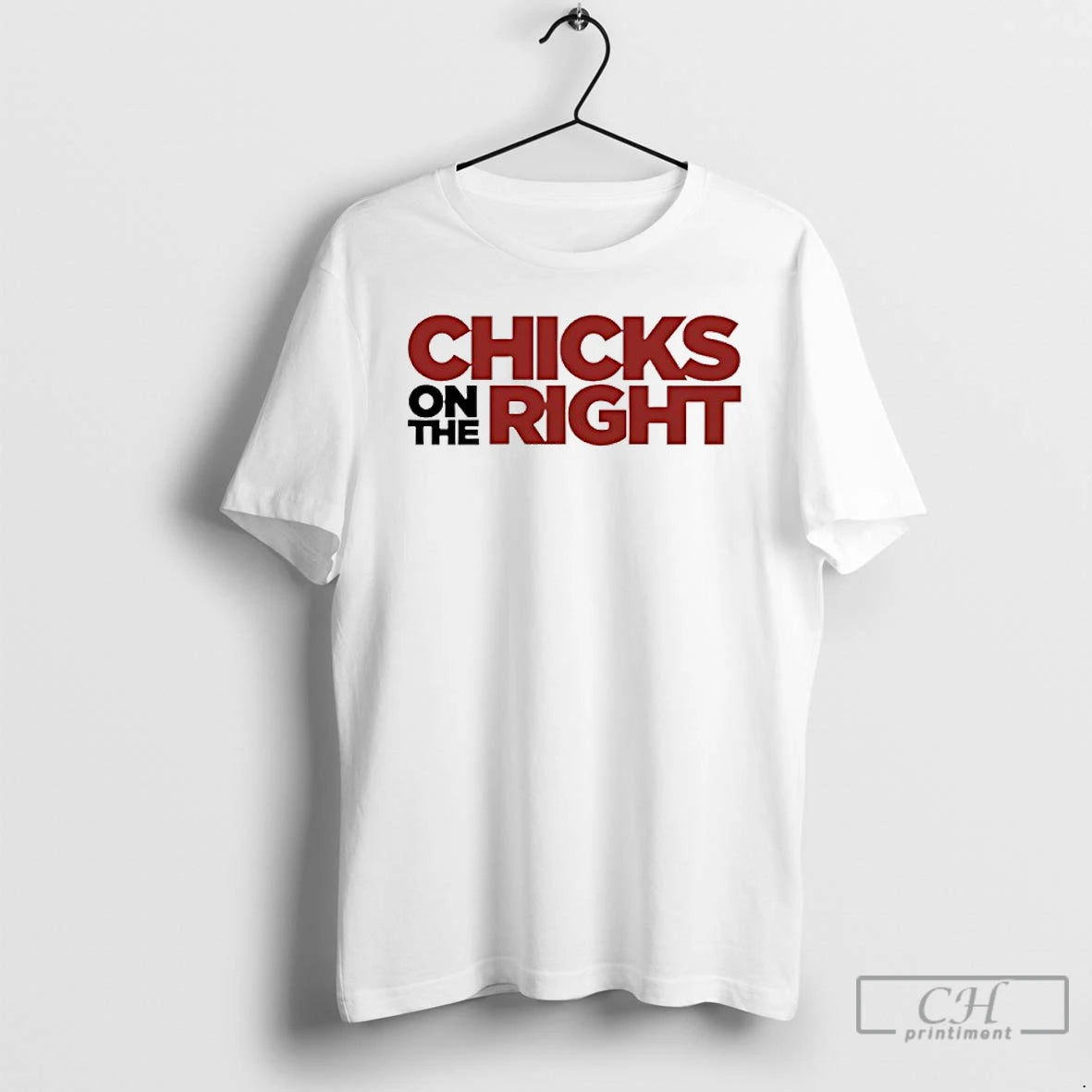 Classic Chicks On The Right Ringer T-Shirts, Hoodie, Sweatshirt | InkRitualCo.com