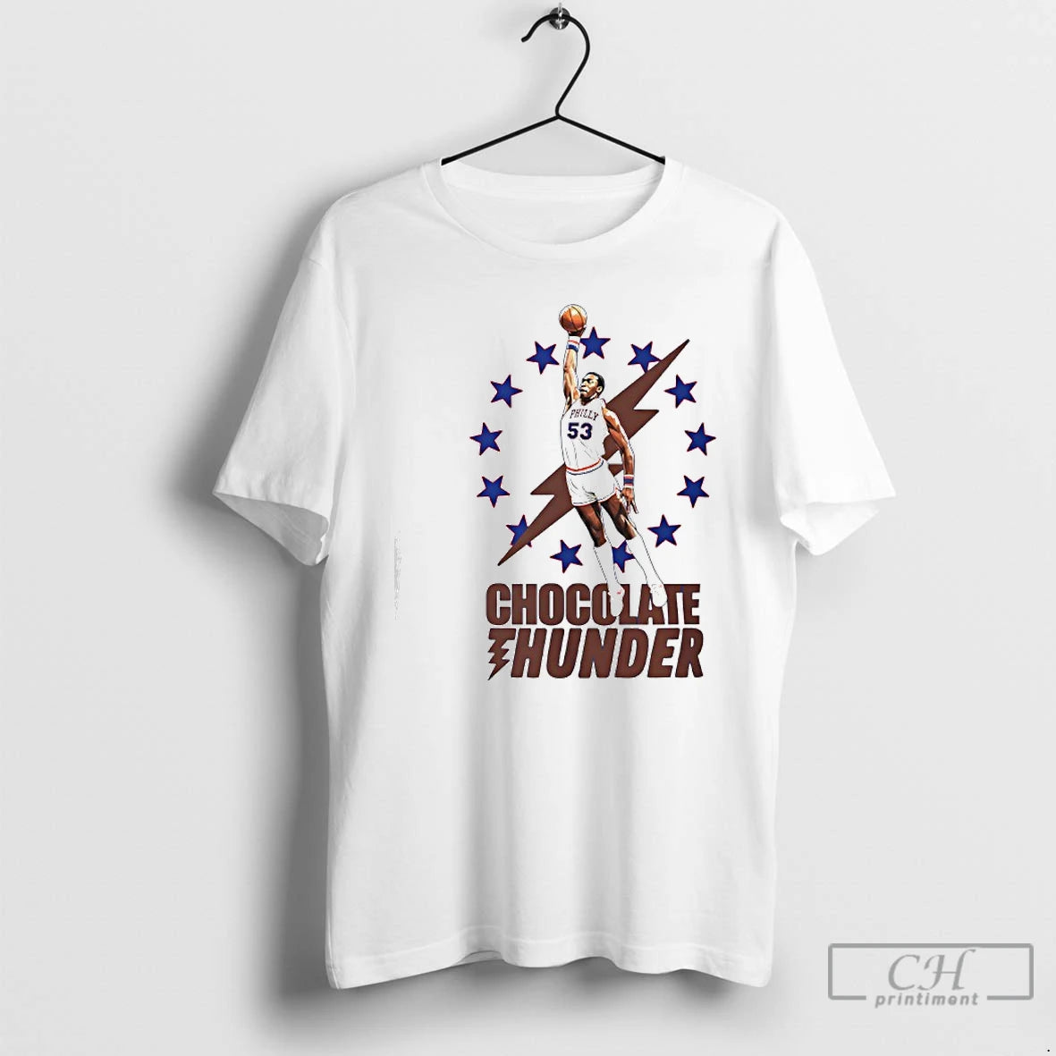 Classic Chocolate Thunder Darryl Dawkins Philadelphia Sixers Basketball T-Shirts, Hoodie, Sweatshirt | InkRitualCo.com