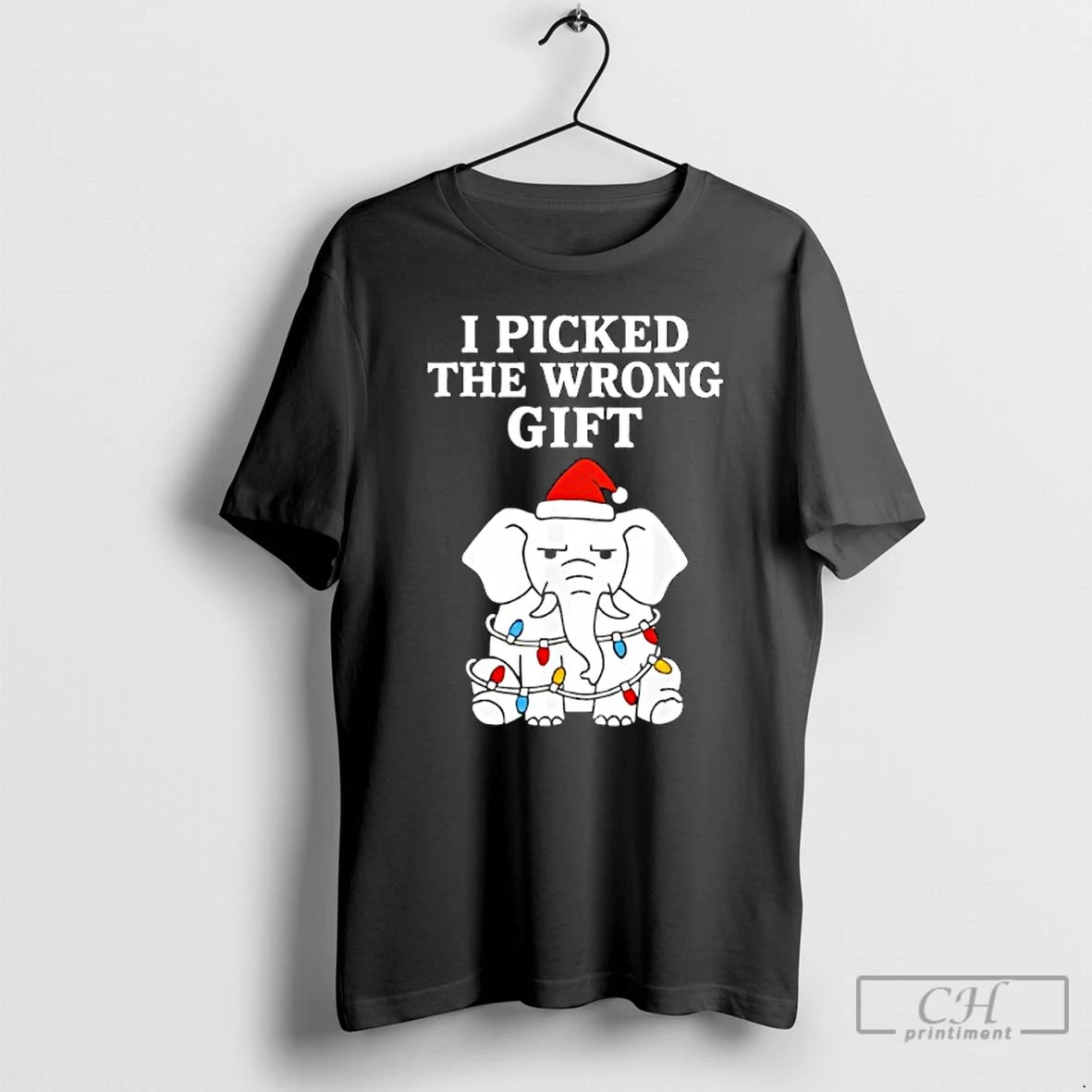 Classic Christmas Elephant I Picked The Wrong Gift T-Shirts, Hoodie, Sweatshirt | InkRitualCo.com
