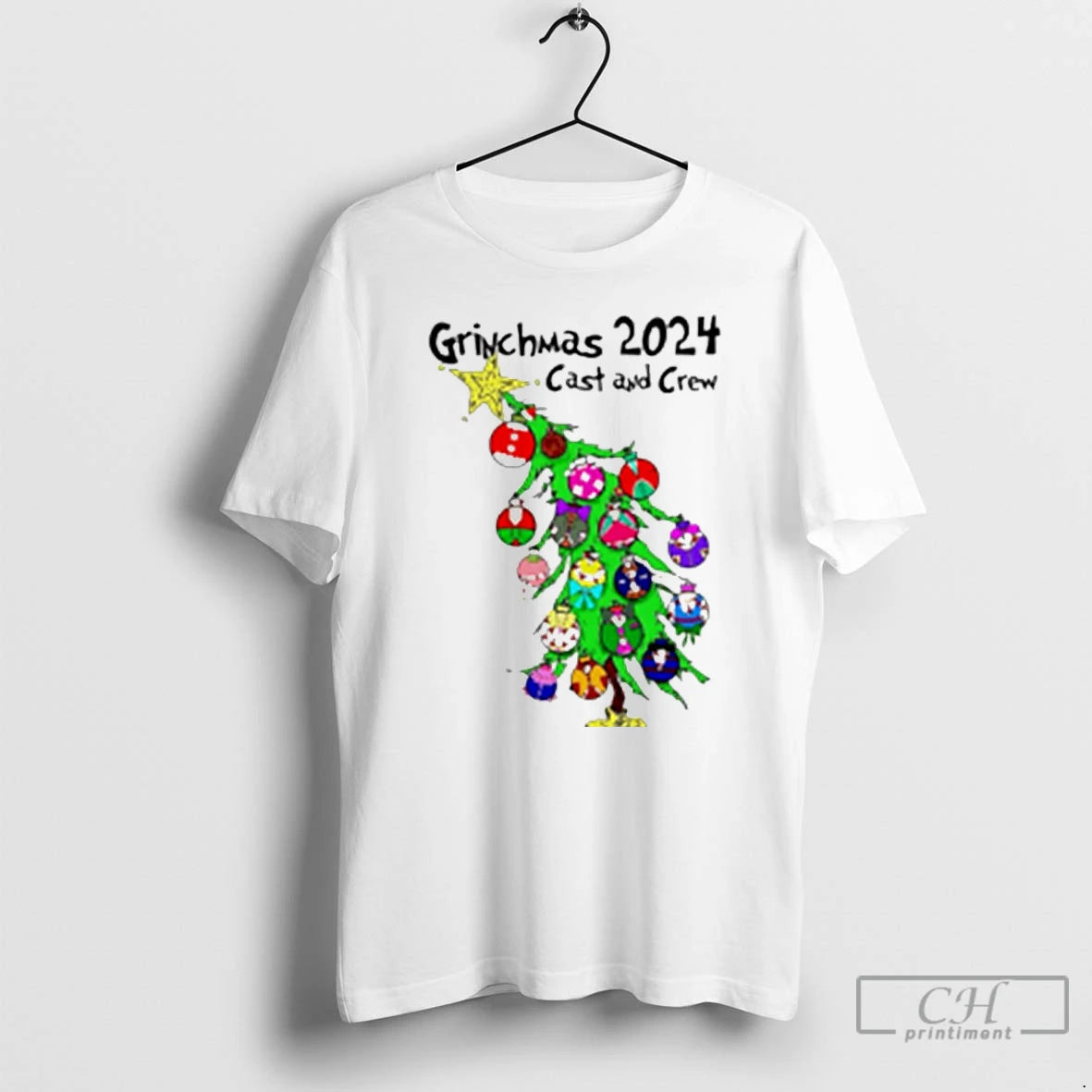 Classic Christmas Grinchmas Cast And Crew White T Shirts Hoodie, Sweatshirt | InkRitualCo.com