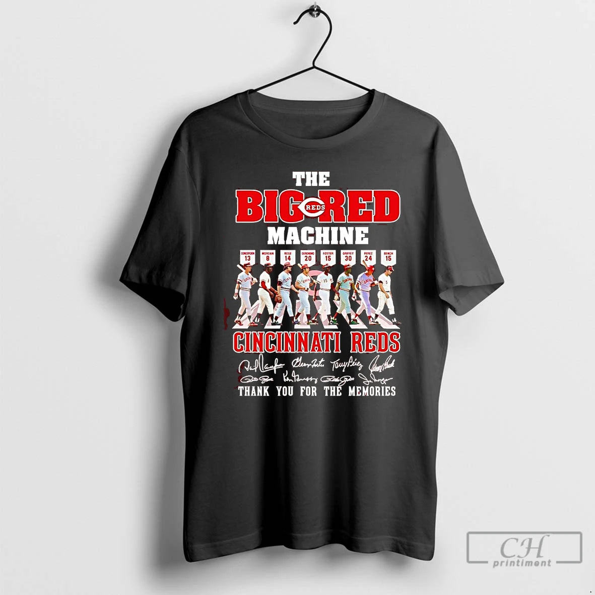 Classic Cincinnati Reds The Big Red Machine Thank You For The Memories T Shirts Hoodie, Sweatshirt | InkRitualCo.com