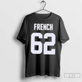 Classic Cleveland Browns Ol Wesley French Number 62 T-Shirts, Hoodie, Sweatshirt | InkRitualCo.com
