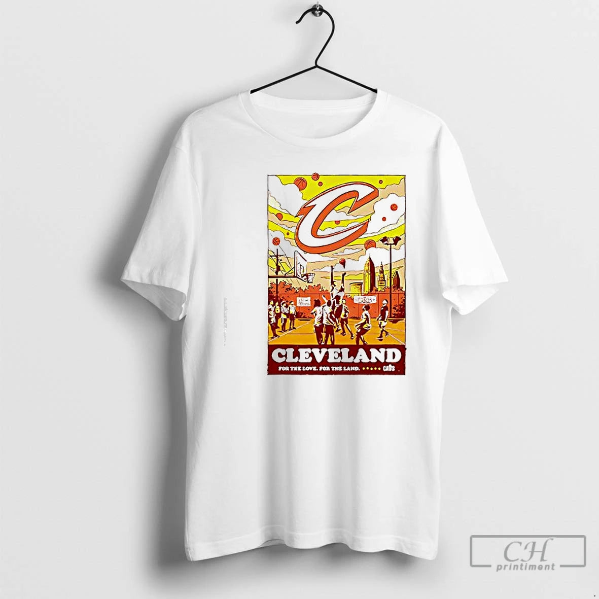 Classic Cleveland Cavaliers For The Love For The Land Graphic T-Shirts, Hoodie, Sweatshirt | InkRitualCo.com