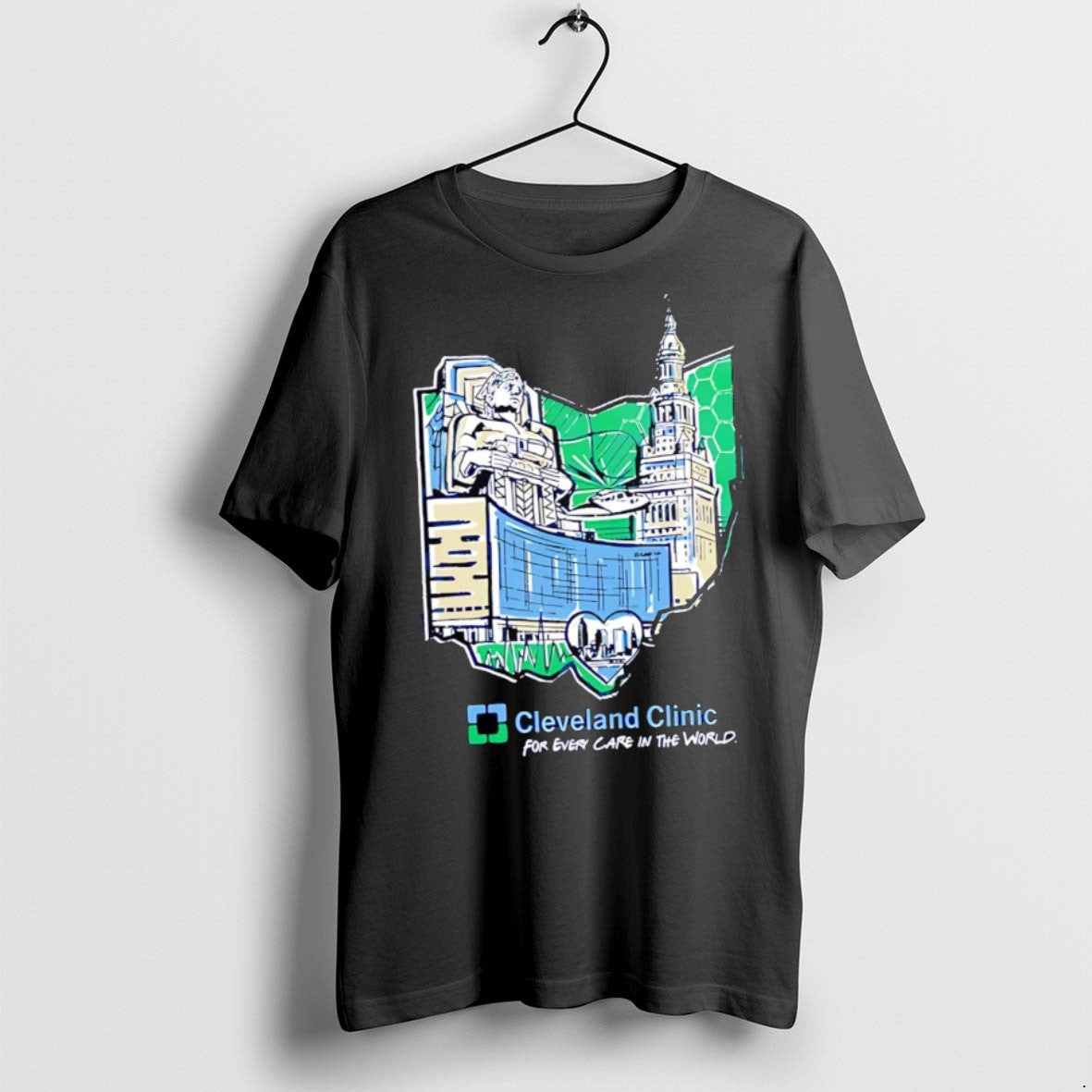 Classic Cleveland Clinic Ohio For Every Care In The World T Shirts Hoodie, Sweatshirt | InkRitualCo.com