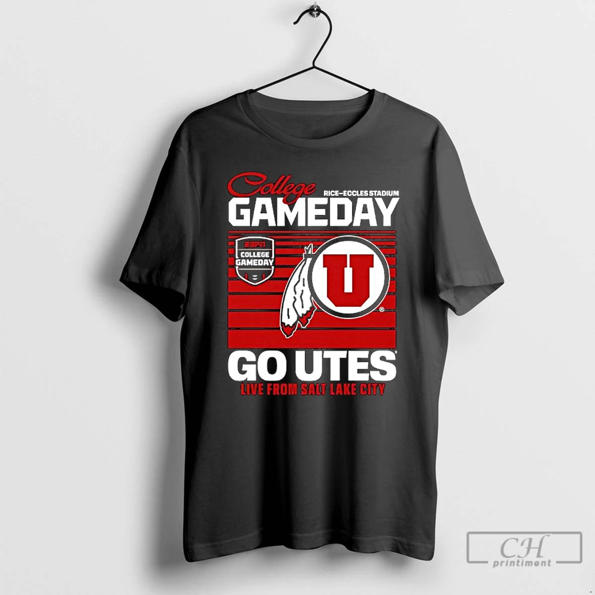 Classic College Gameday Rice Eccles Stadium Go Utes Live From Salt Lake City T Shirts Hoodie, Sweatshirt | InkRitualCo.com