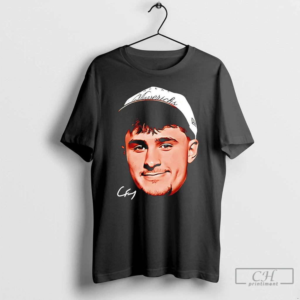 Classic Cooper Flagg Dallas Mavericks Big Face Signature T-Shirts, Hoodie, Sweatshirt | InkRitualCo.com