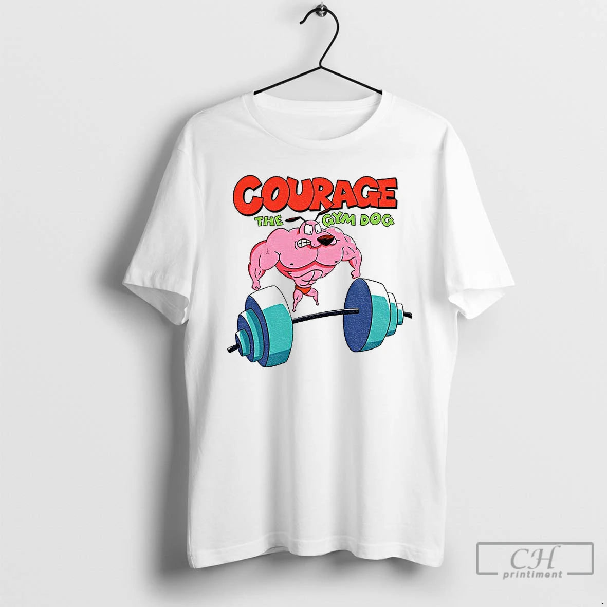 Classic Courage The Cowardly Dog Parody T-Shirts, Hoodie, Sweatshirt | InkRitualCo.com