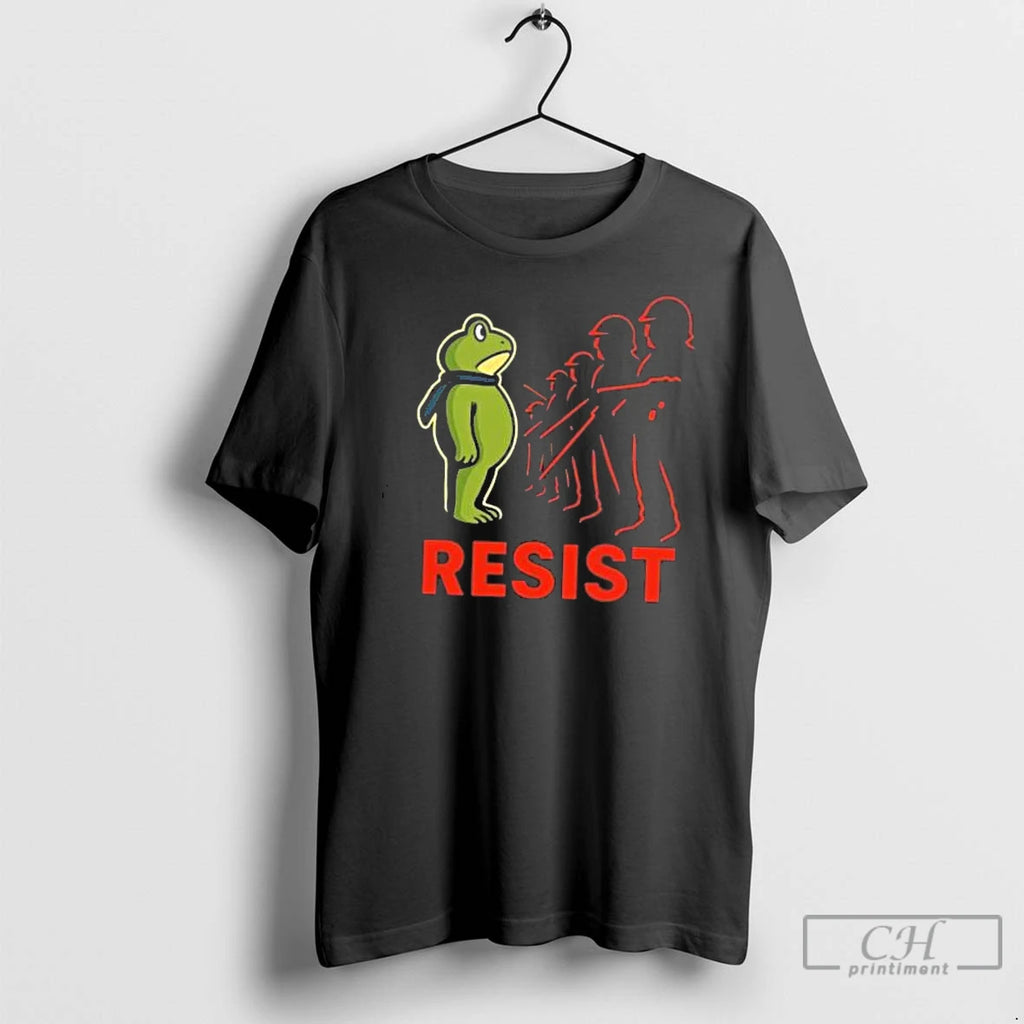 Classic Courage Vs Power Protest Portland Frog Resist Retro 2025 T Shirts Hoodie, Sweatshirt | InkRitualCo.com