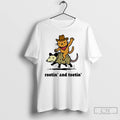 Classic Cowboy Cat Riding Possum Rootin And Tootin Funny T-Shirts, Hoodie, Sweatshirt | InkRitualCo.com