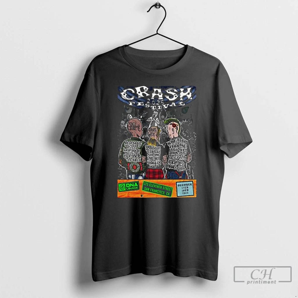 Classic Crash Festival October 17 18 2025 Dna Lounge In San Francisco Ca Long Sleve T-Shirts, Hoodie, Sweatshirt