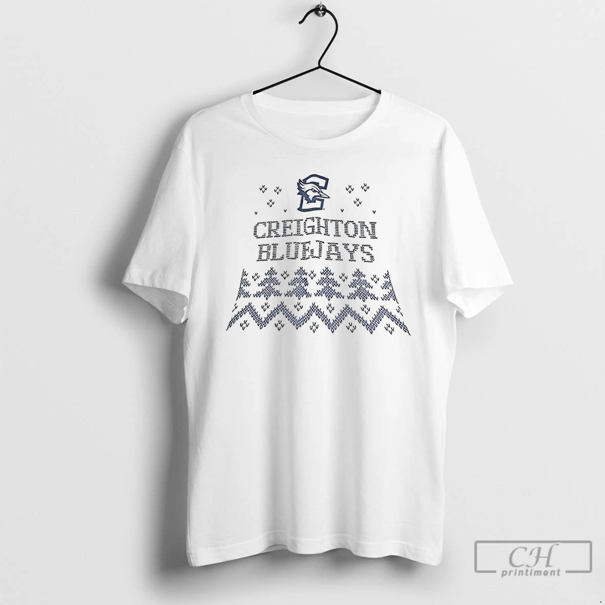 Classic Creighton Bluejays Basketball Logo Merry Christmas T-Shirts, Hoodie, Sweatshirt | InkRitualCo.com