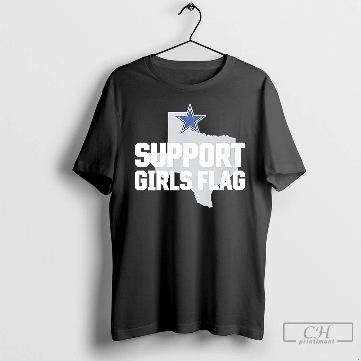 Classic Dallas Cowboys Support Girls Flag T-Shirts, Hoodie, Sweatshirt | InkRitualCo.com