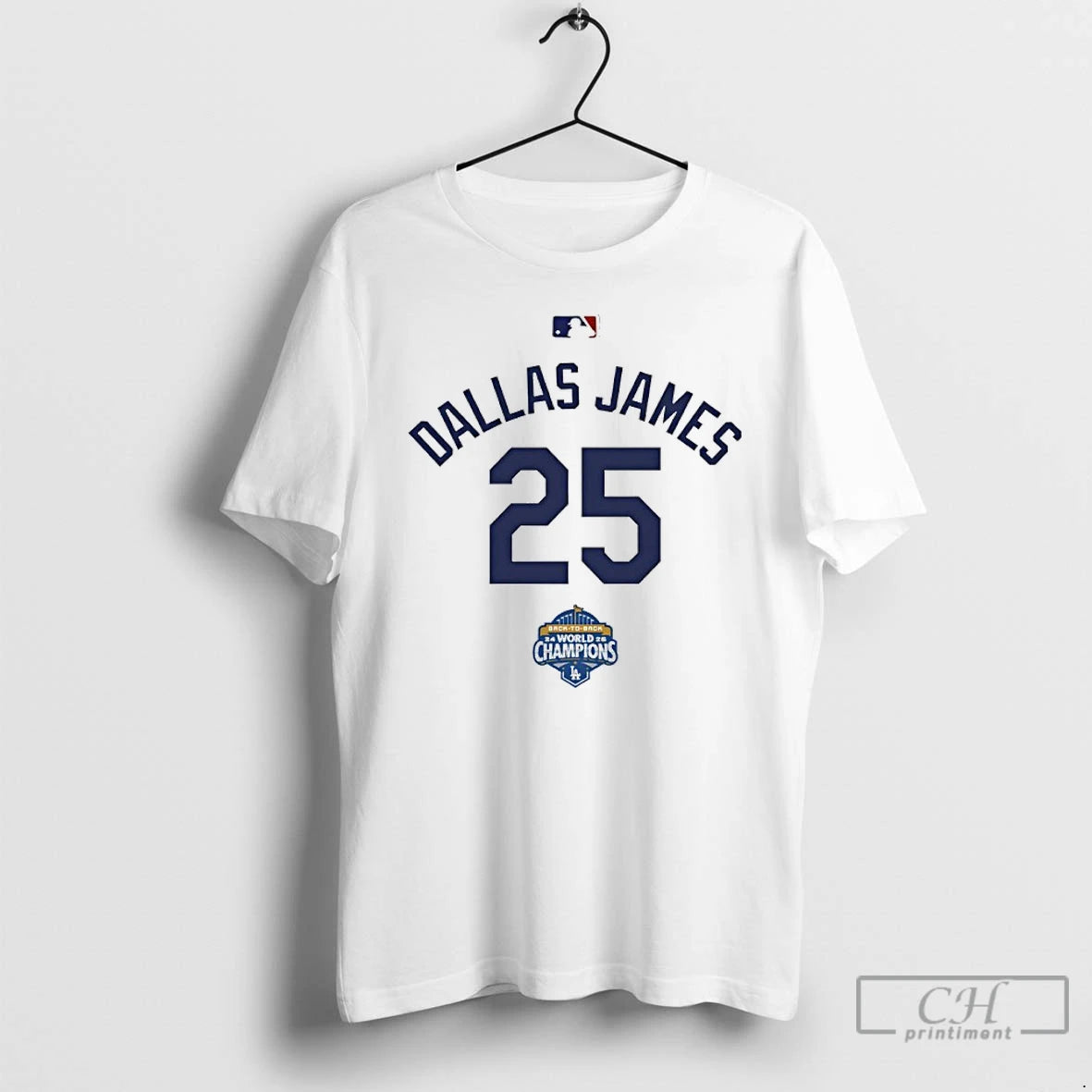 Classic Dallas James 25 Back To Back Champs World Champions T-Shirts, Hoodie, Sweatshirt | InkRitualCo.com