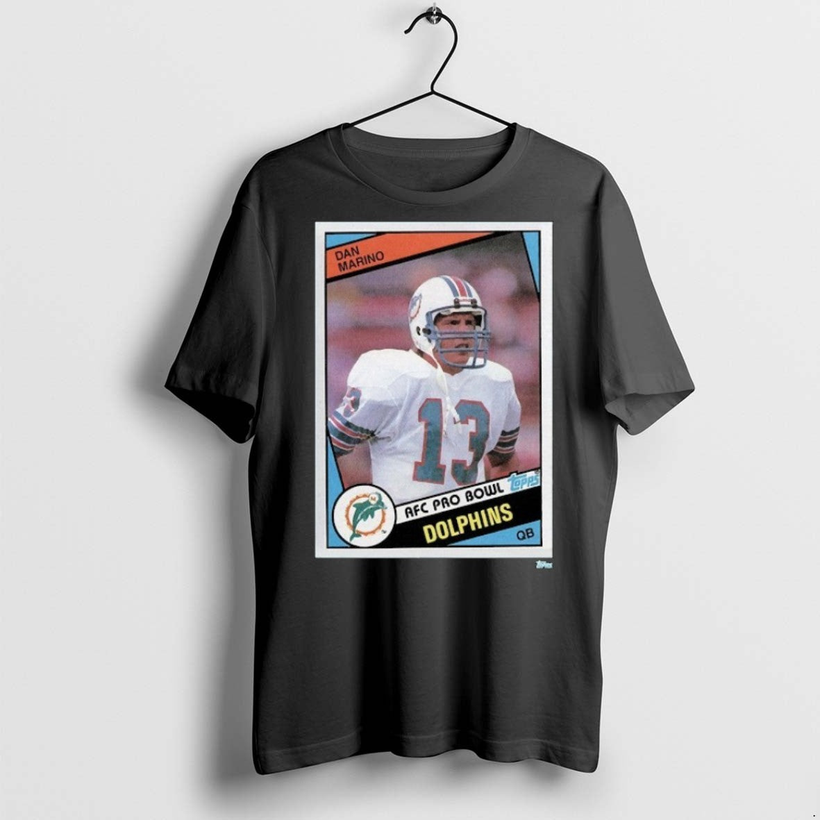 Classic Dan Marino Afc Pro Bowl Qb Miami Dolphins Trading T Shirtss T Shirts Hoodie, Sweatshirt | InkRitualCo.com