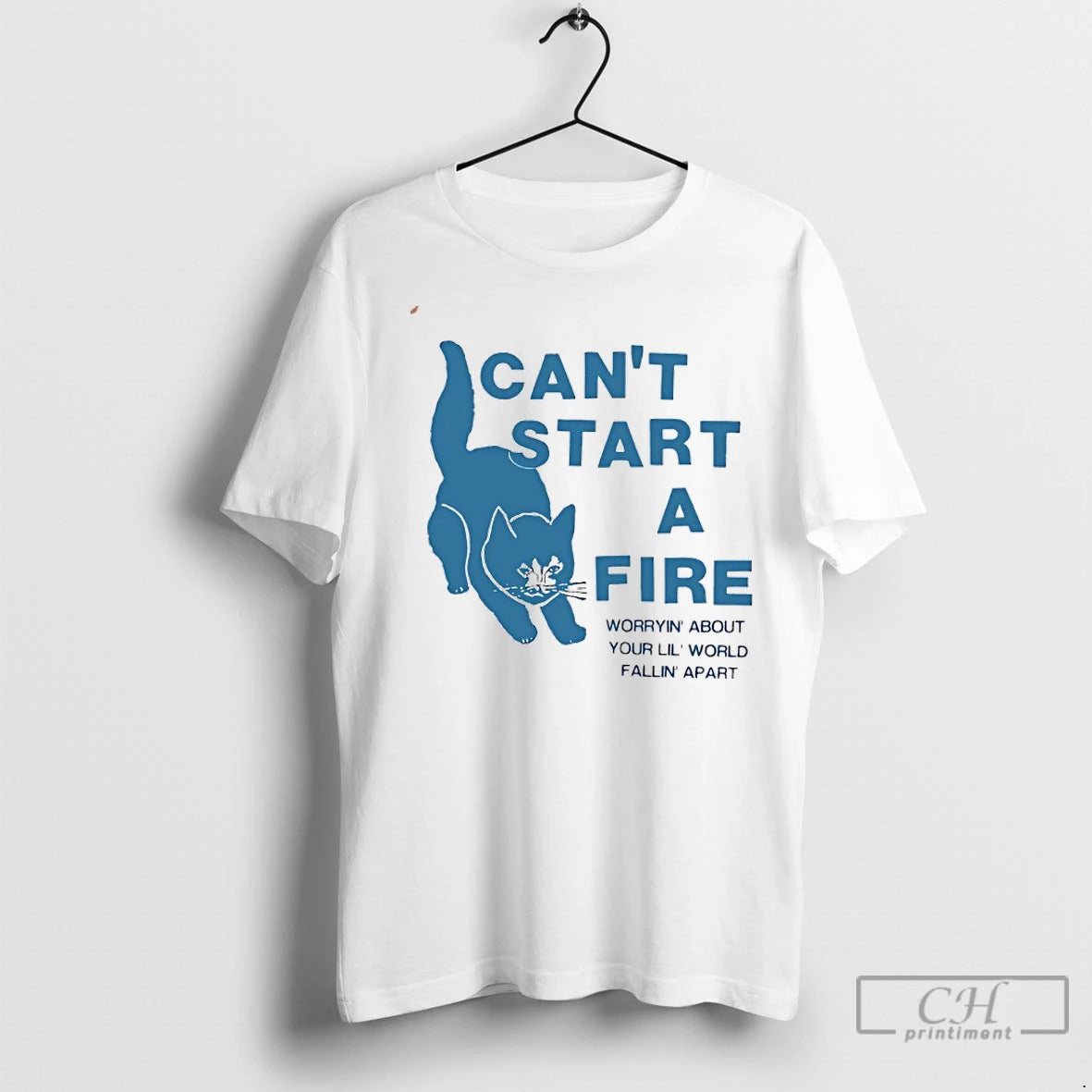 Classic Dancing In The Dark Cant Start A Fire Cat T-Shirts, Hoodie, Sweatshirt | InkRitualCo.com
