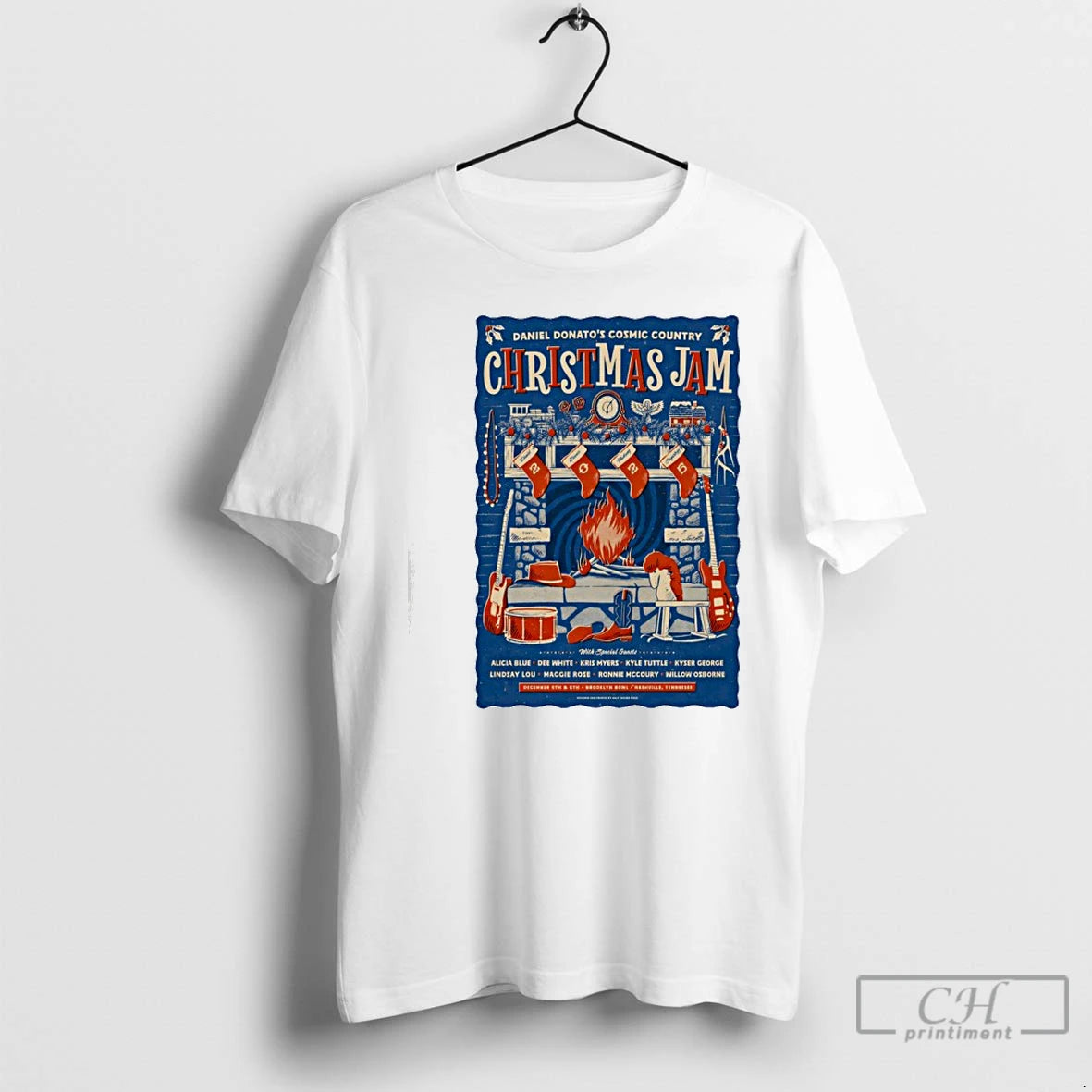 Classic Daniel Donatos Cosmic Country Dec 5 6th 2025 Brooklyn Bowl Nashville Tn T Shirts Hoodie, Sweatshirt | InkRitualCo.com