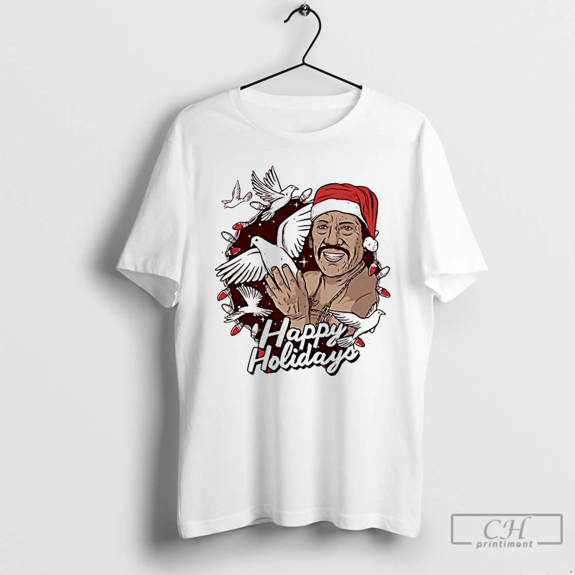 Classic Danny Trejo Happy Holidays T-Shirts, Hoodie, Sweatshirt | InkRitualCo.com