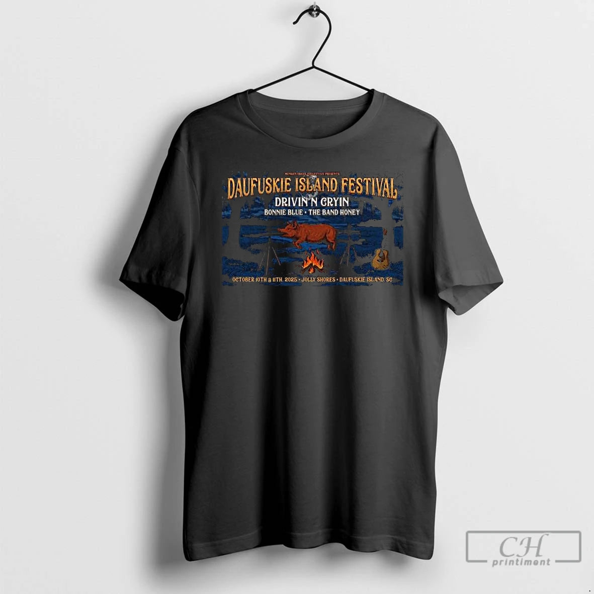 Classic Daufuskie Island Festival Jolly Shores October 10 11 2025 South Carolina Tour Long Sleve T-Shirts, Hoodie, Sweatshirt