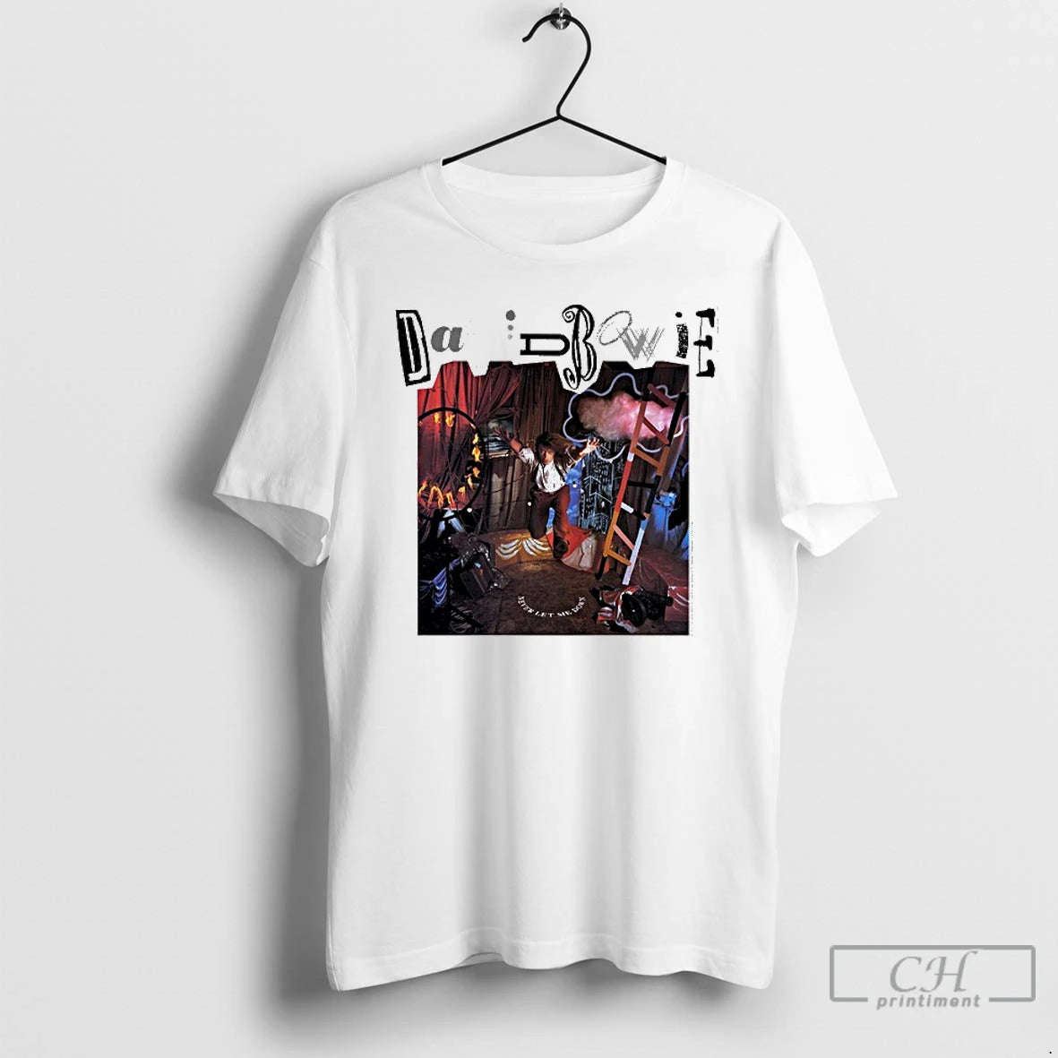 Classic David Bowie Never Let Me Down Album Cover T-Shirts, Hoodie, Sweatshirt | InkRitualCo.com