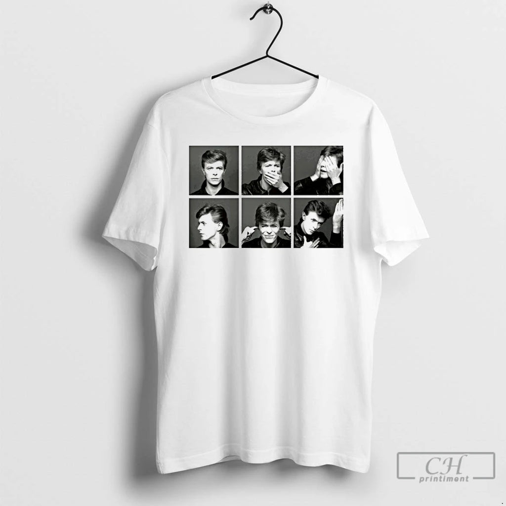 Classic David Bowie Photo Collage T-Shirts, Hoodie, Sweatshirt | InkRitualCo.com