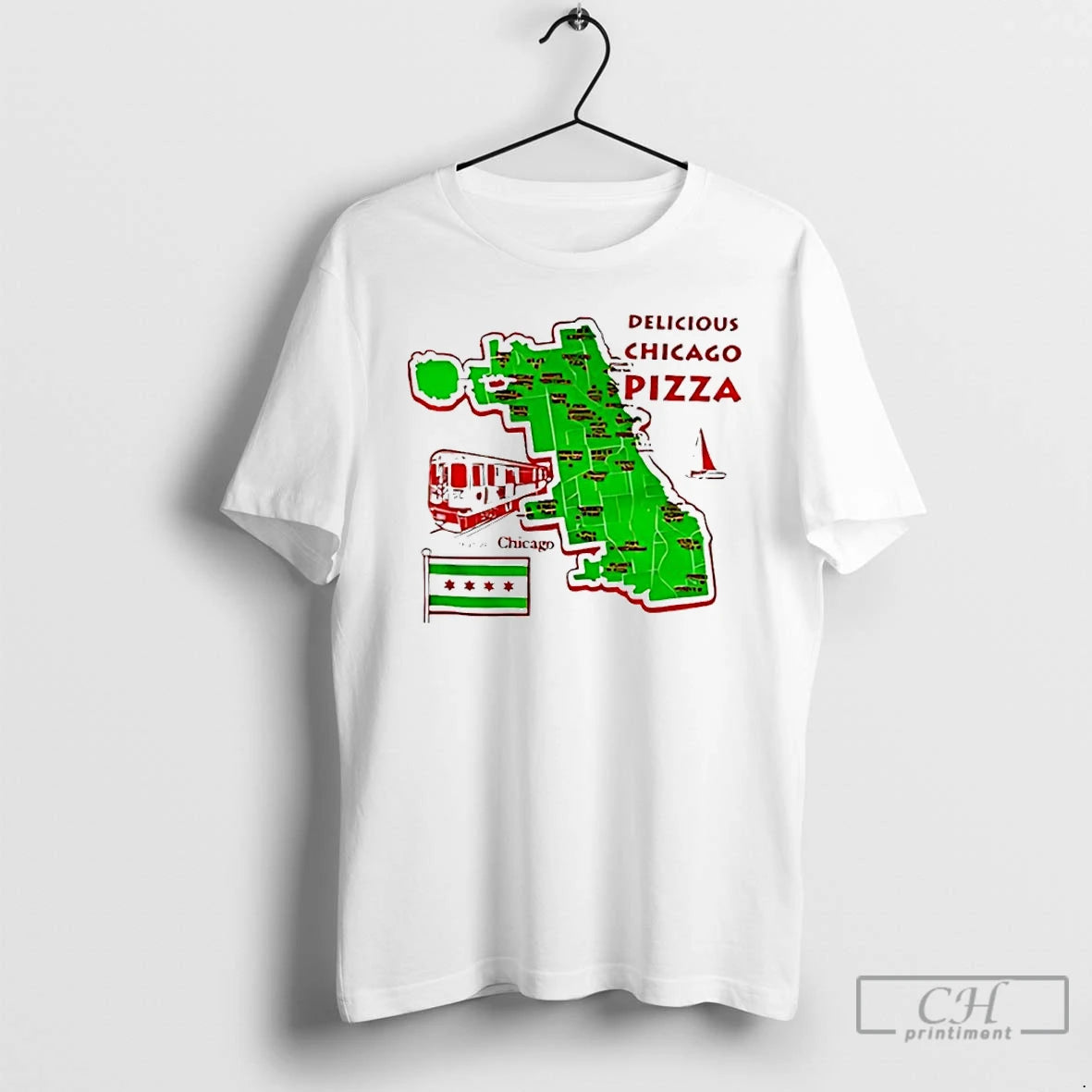 Classic Delicious Chicago Pizza Historic T-Shirts, Hoodie, Sweatshirt | InkRitualCo.com