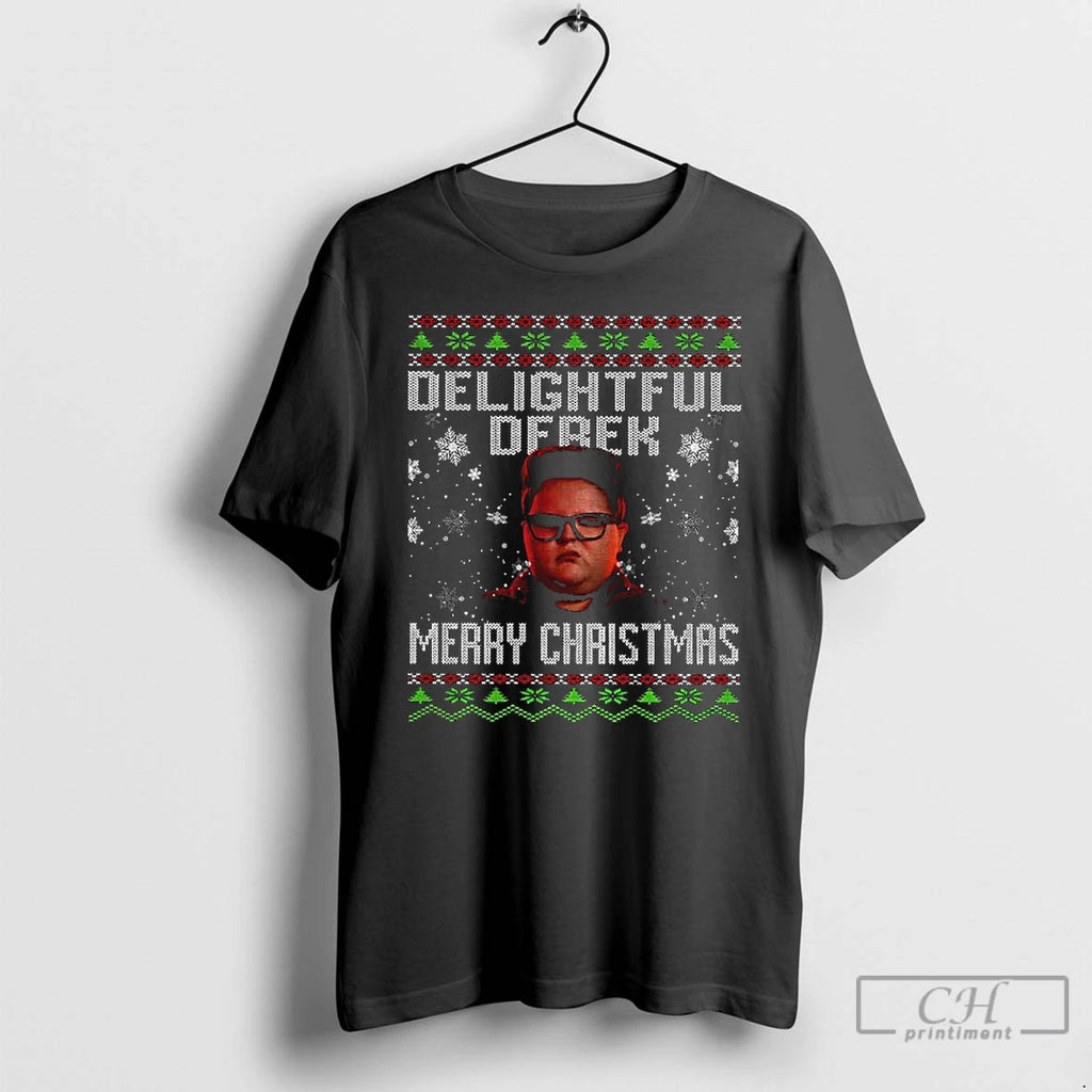 Classic Delightful Derek Merry Christmas 2025 T-Shirts, Hoodie, Sweatshirt | InkRitualCo.com